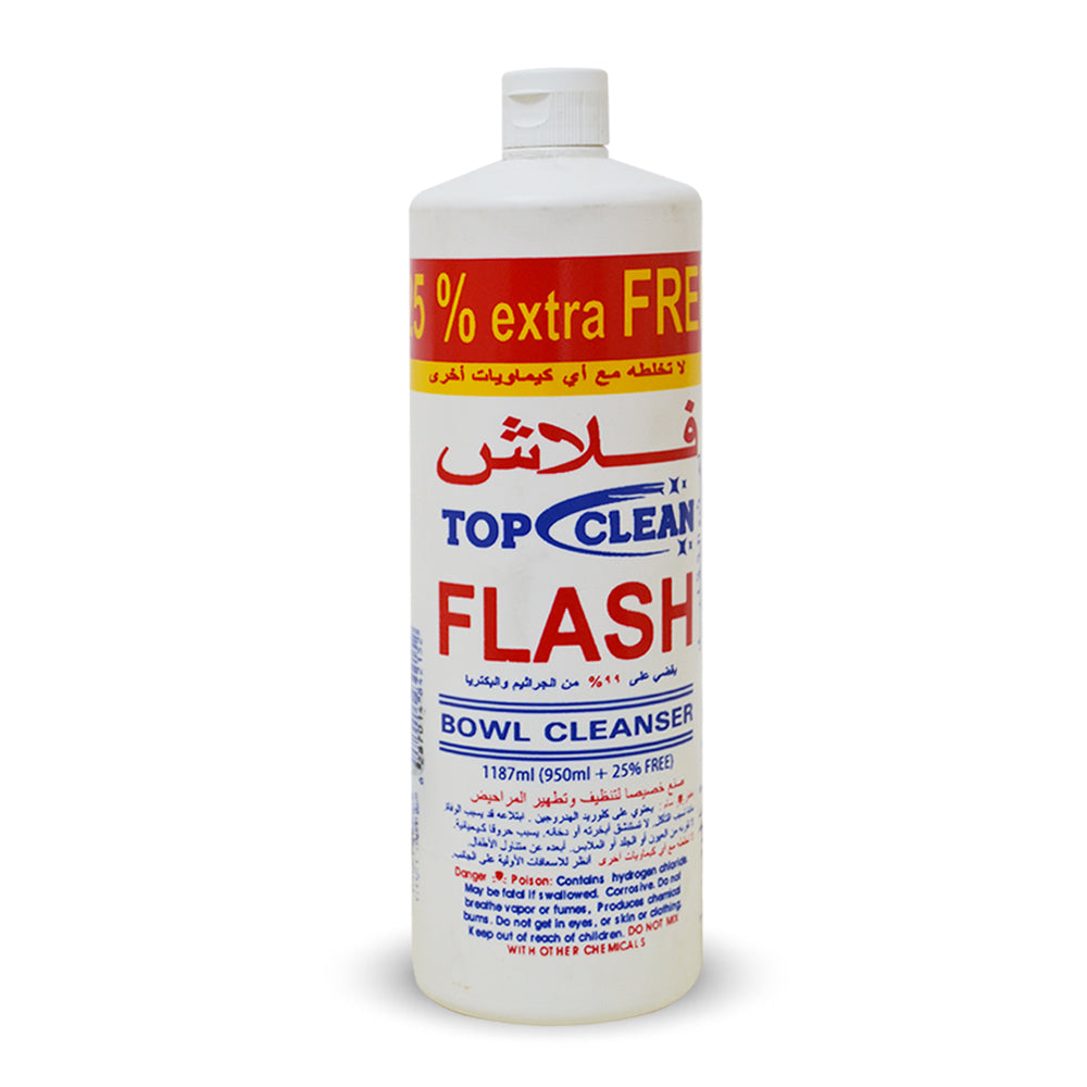 Top Clean Flash Bowl Cleaner 1.2L – Cleaning Superstore