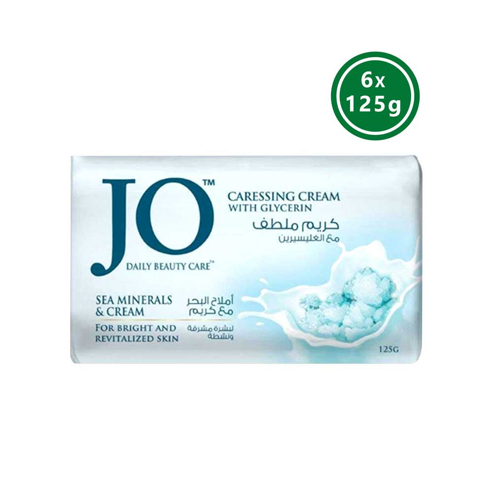 Jo Soap Sea Minerals & Cream 120gm (6 pcs)