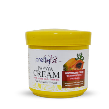 PRETTY BE-MOISTURISING CREAM-PAPAYA-600ML
(J&C)