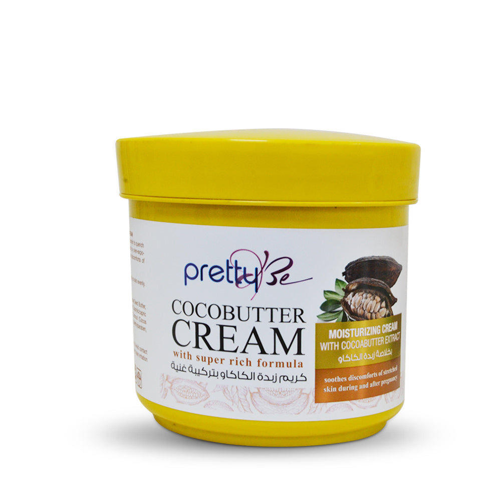 PRETTY BE-MOISTURISING CREAM-COCOBUTTER-
600ML(J&C)