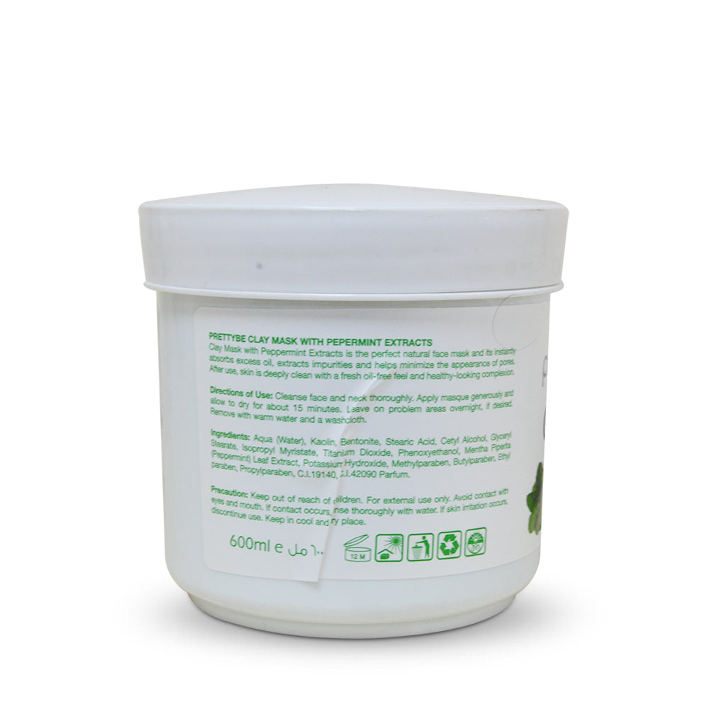 بريتي ماسك للوجه-بالفلفل والنعناع-600 مل