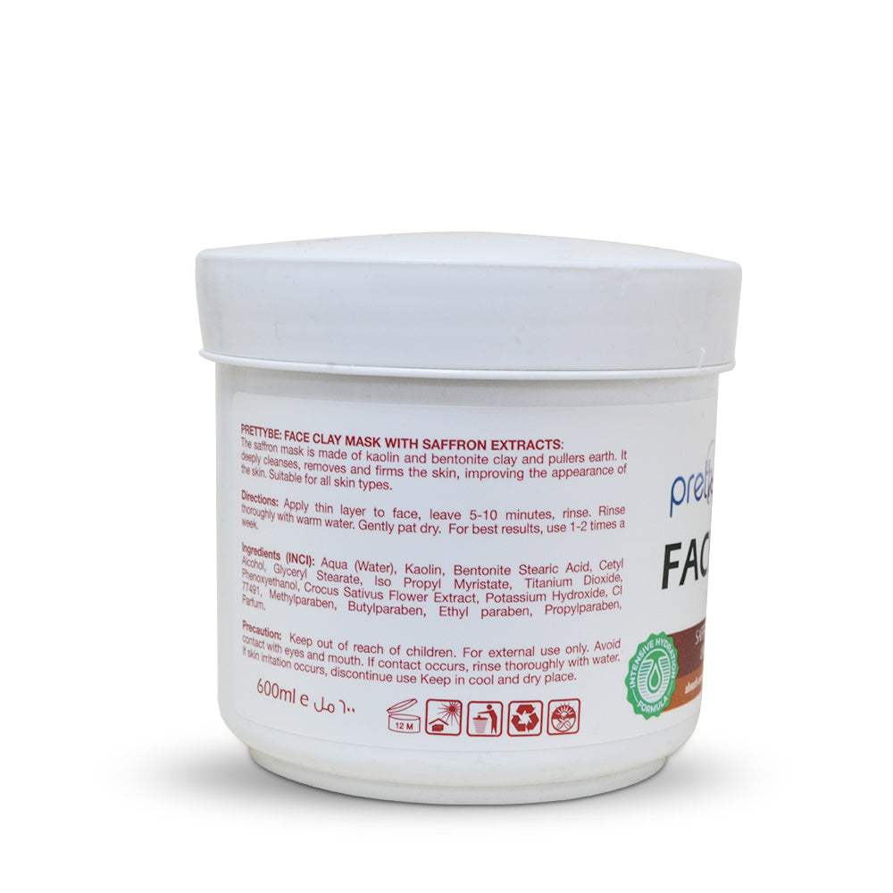 بريتي ماسك الوجه-الزعفران-600مل