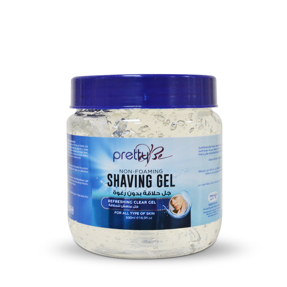 PRETTY BE-SHAVING GEL-NATURAL-500ML(J&C)