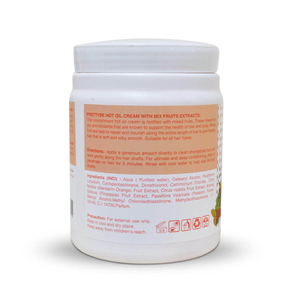 بريتي كريم الزيت الساخن-مزيج الفواكه-1000 مل