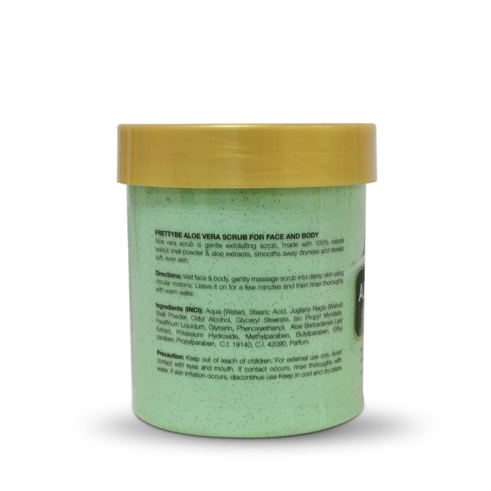 PRETTY BE-FACIAL SCRUB-ALOEVERA-500ML