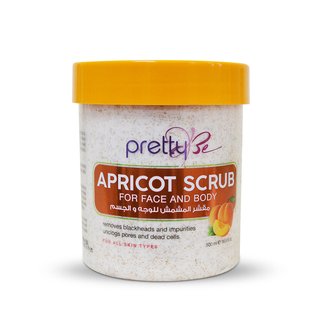 PRETTY BE-FACIAL SCRUB-APRICOT-500ML