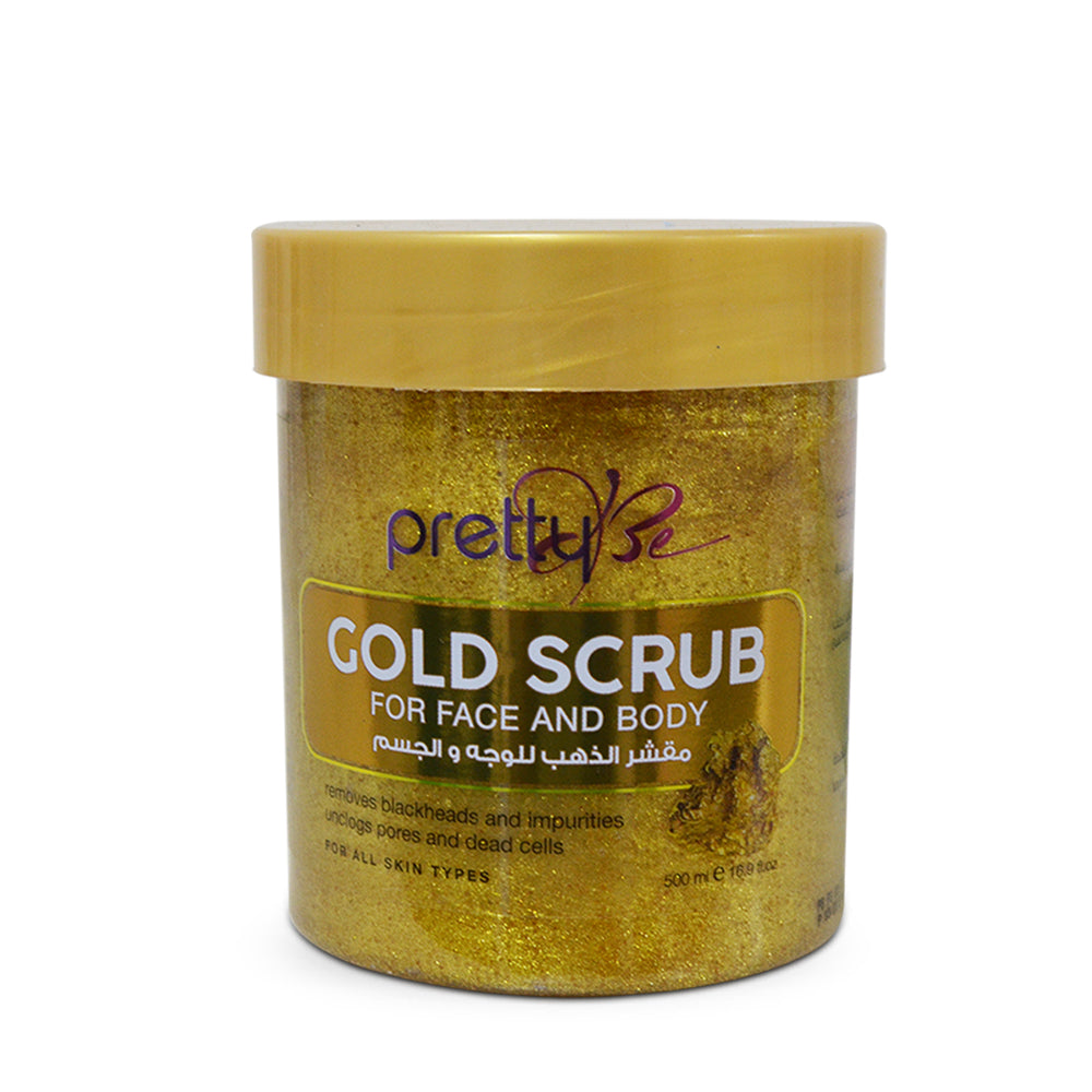 مقشر الوجه بريتي-ذهبي-500مل