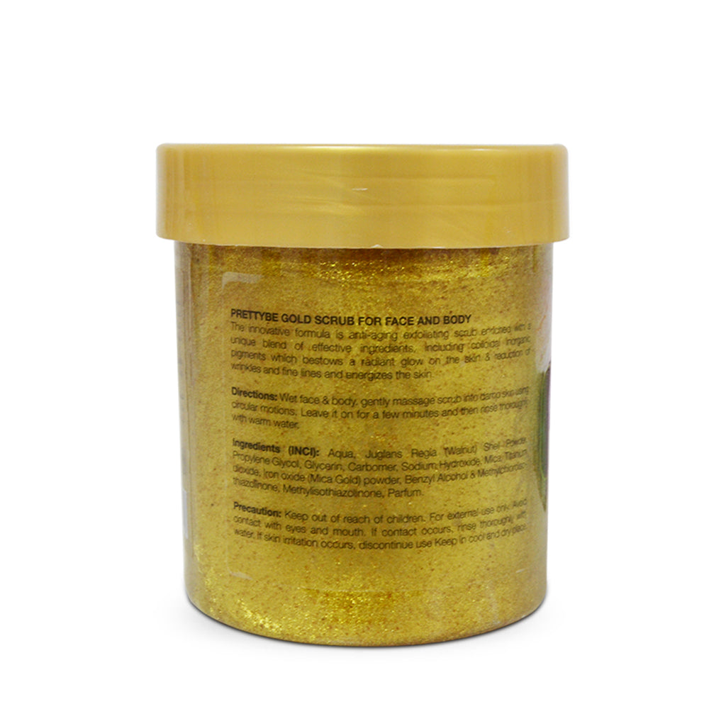 مقشر الوجه بريتي-ذهبي-500مل