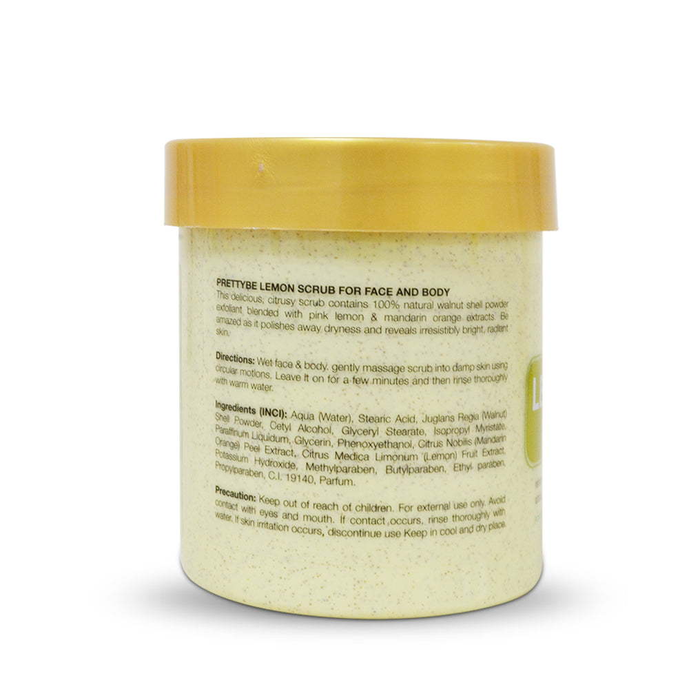 مقشر الوجه بريتي-ليمون-500مل