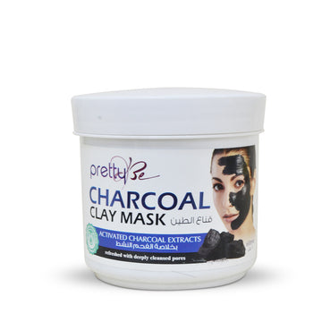 بريتي ماسك للوجه-فحم-600مل