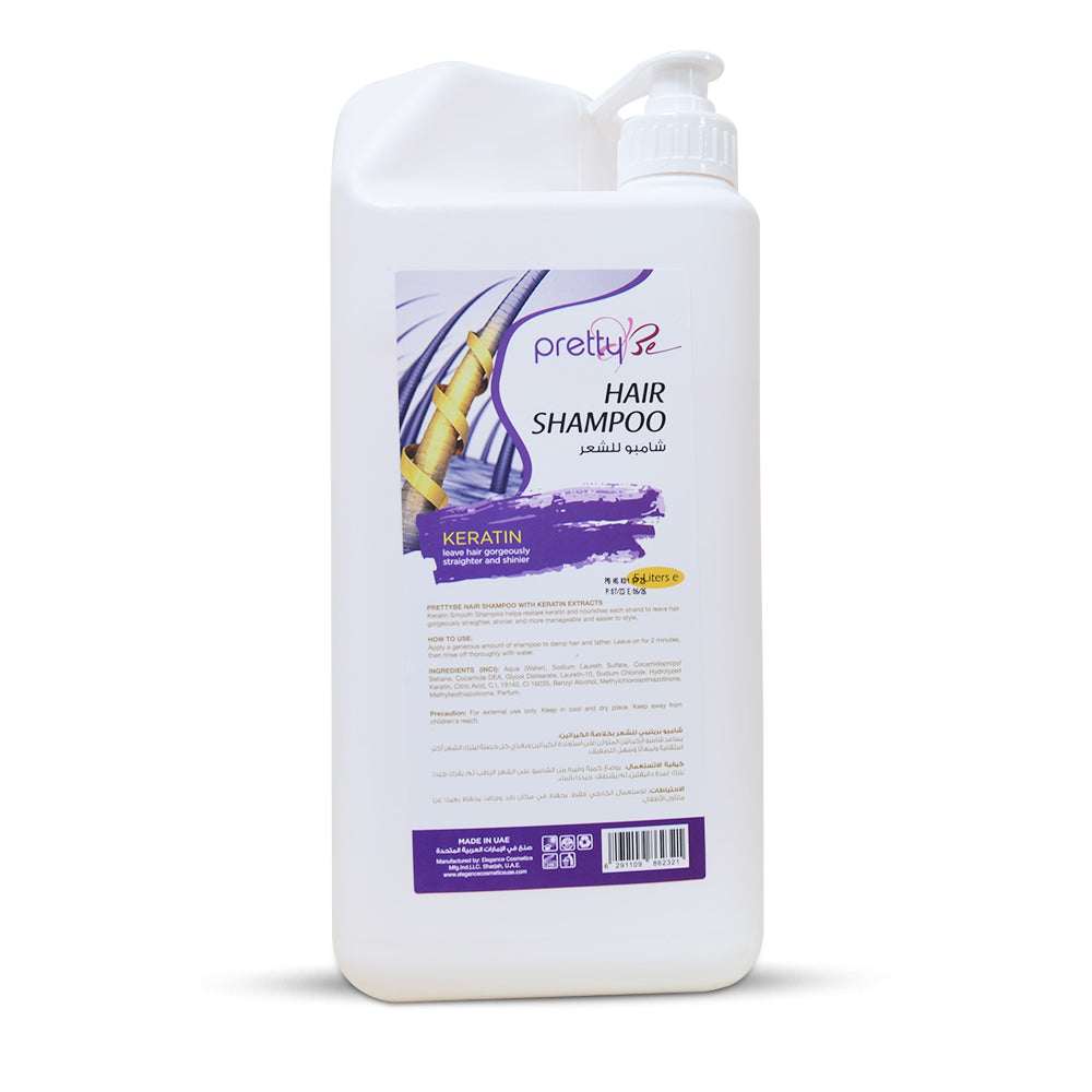 PRETTY BE-HAIR SHAMPOO-KERATIN-5L