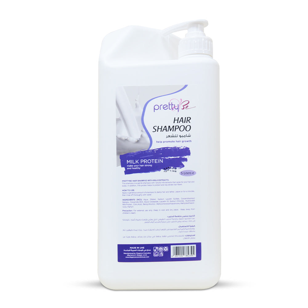 بريتي شامبو للشعر بالحليب-5لتر