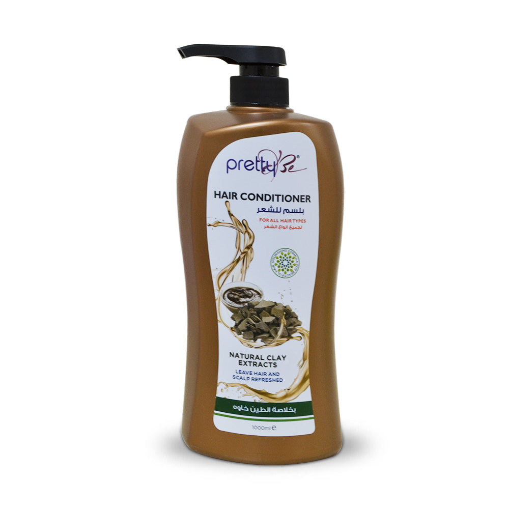PRETTY BE-HAIR CONDITIONER-NATURAL CLAY-
1000ML