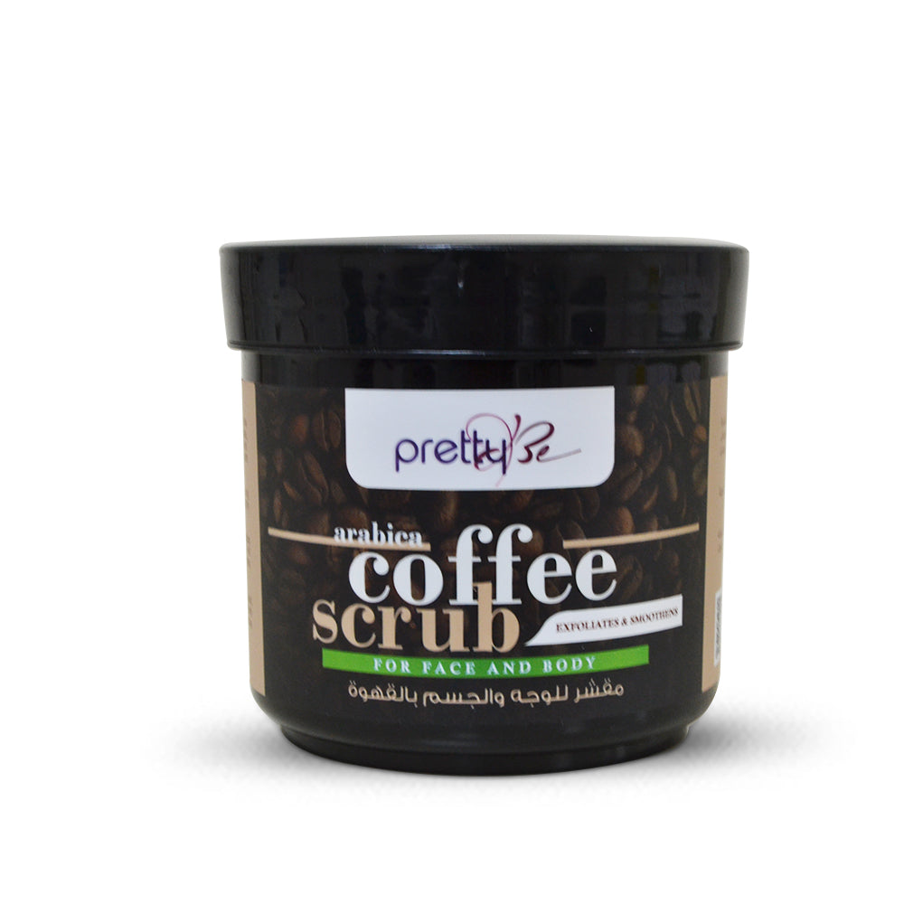 مقشر الوجه والجسم من بريتي BE-5IN1-القهوة العربية-
550 مل