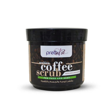 مقشر الوجه والجسم من بريتي BE-5IN1-القهوة العربية-
550 مل