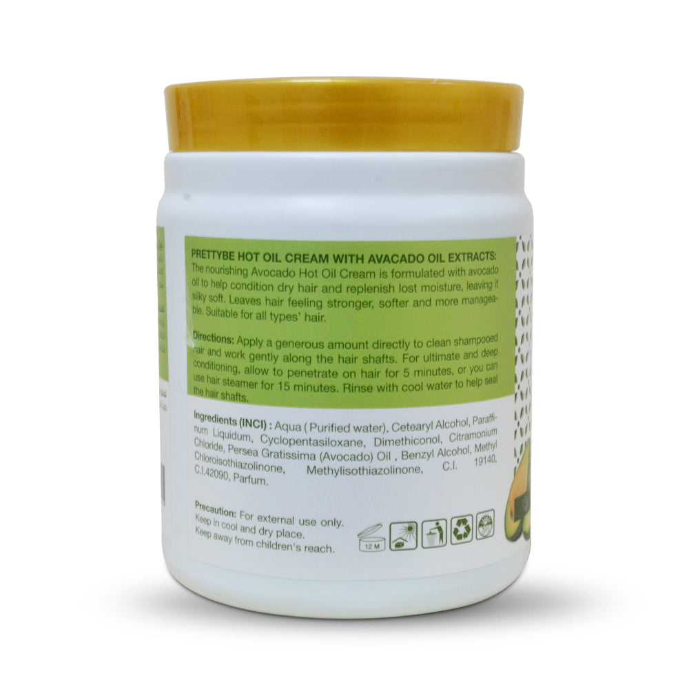 بريتي كريم الزيت الساخن-الأفوكادو-1000مل