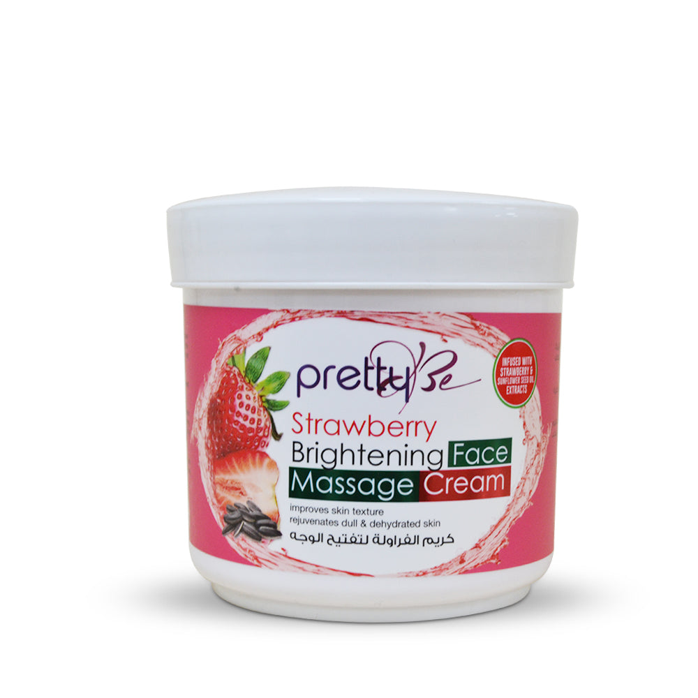 بريتي كريم تدليك-فراولة-550مل