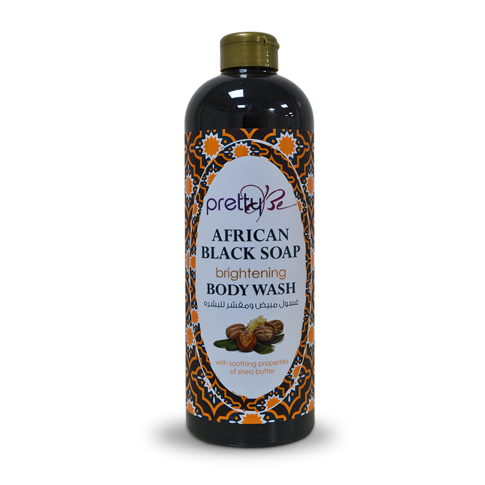 PRETTY BE-BRIGHTENING BODY WASH-AFRICANBLACK SOAP-1000ML