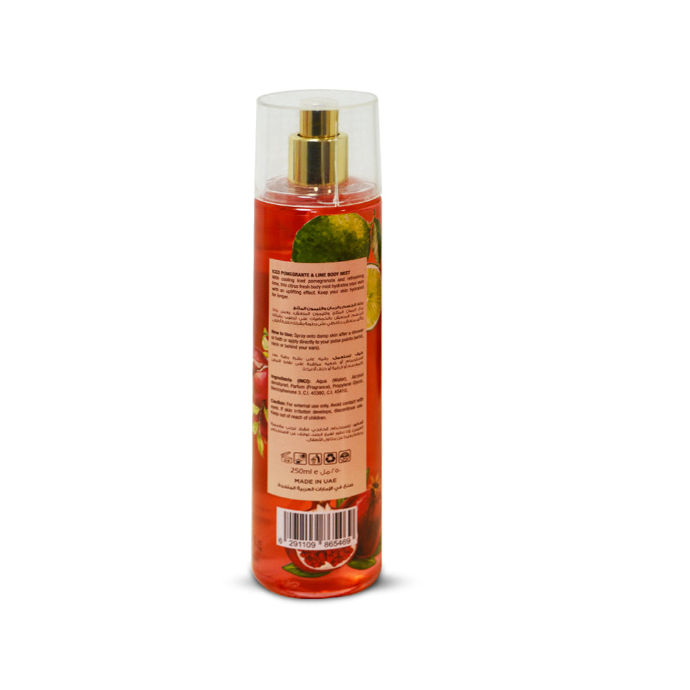 Pretty Be Perfumed Body Mist Iced Pomegranate & Lime 250ML