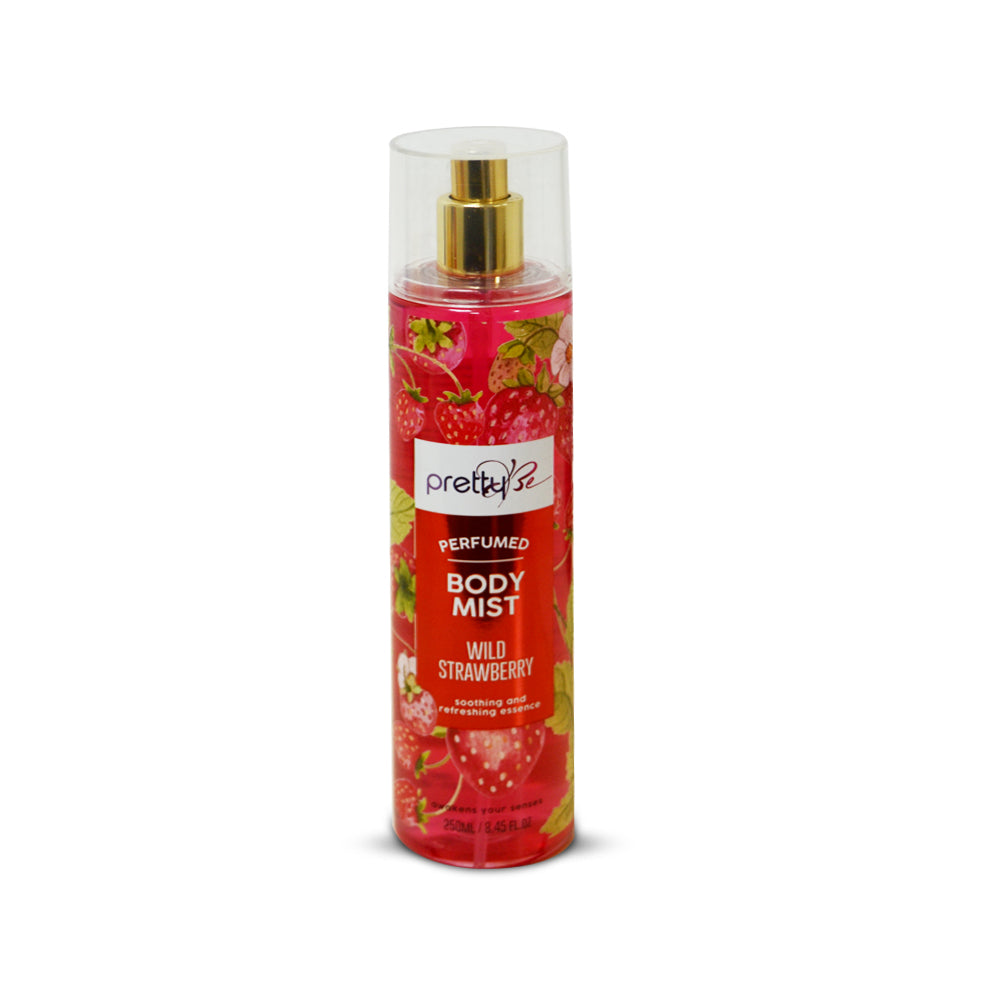 Pretty Be Perfumed Body Mist Wild Strawberry  250ML