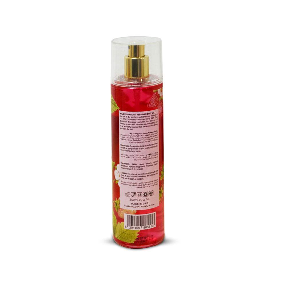 Pretty Be Perfumed Body Mist Wild Strawberry  250ML
