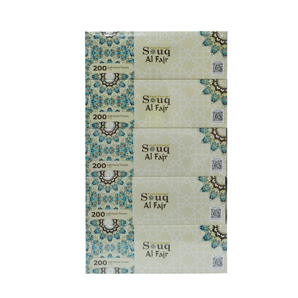 Souq Al fajr 200X 1ply - Pack of 5