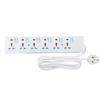 وصلة تمديد / 6 مداخل -3 م