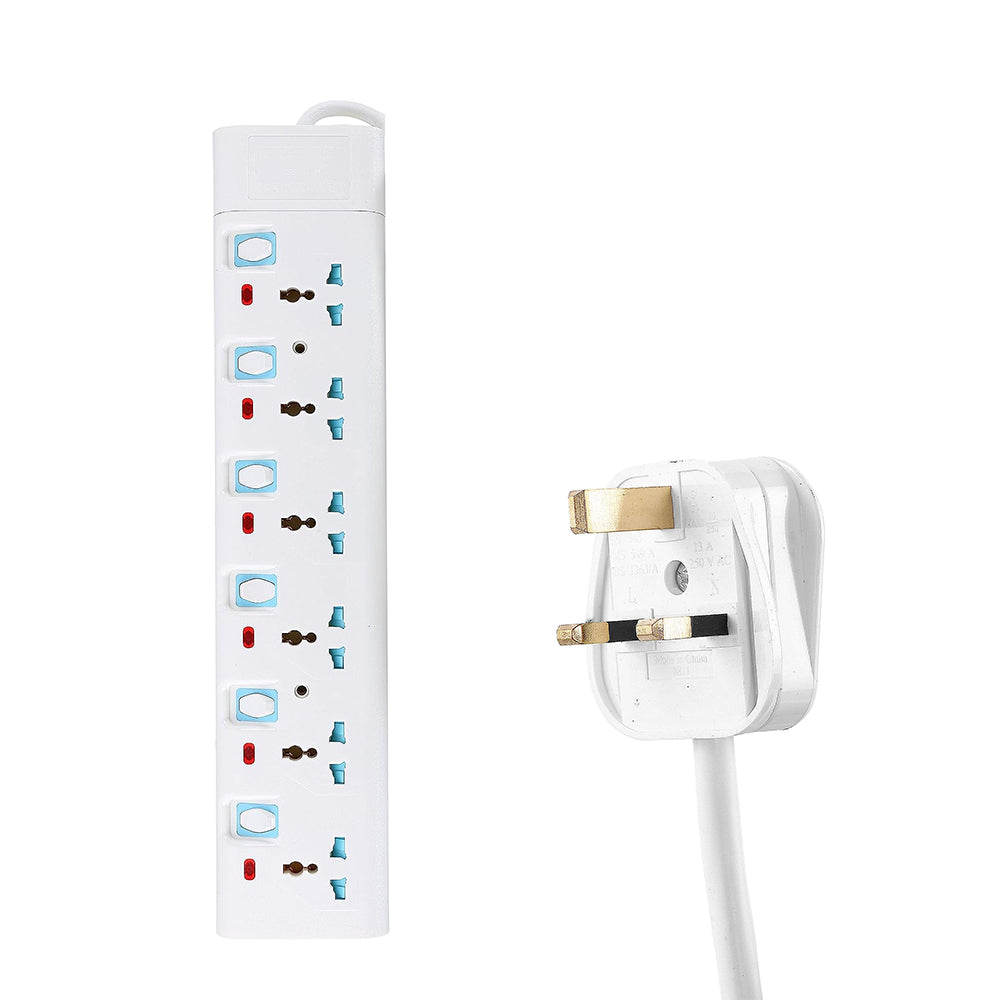 Extension Socket/6 Way -3 M