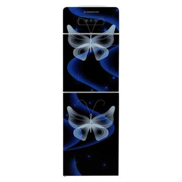 Water Dispenser With Glass Panel/2 Door