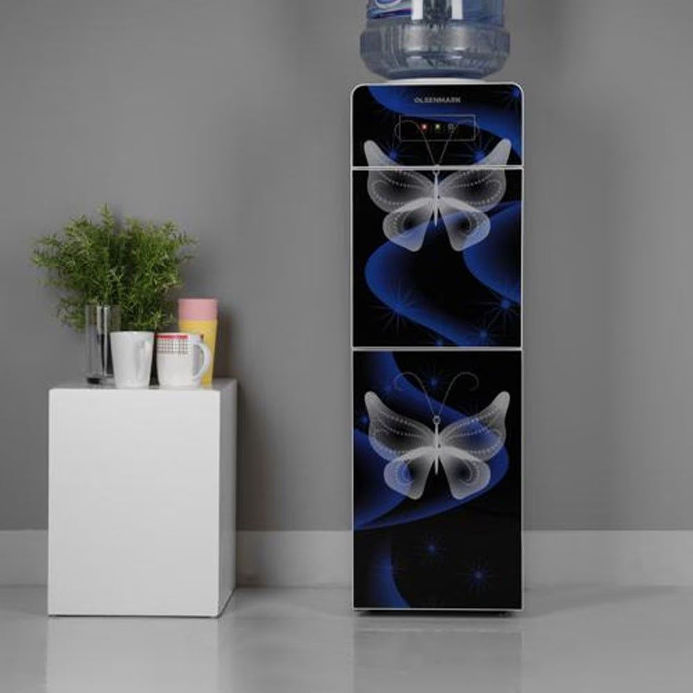 Water Dispenser With Glass Panel/2 Door