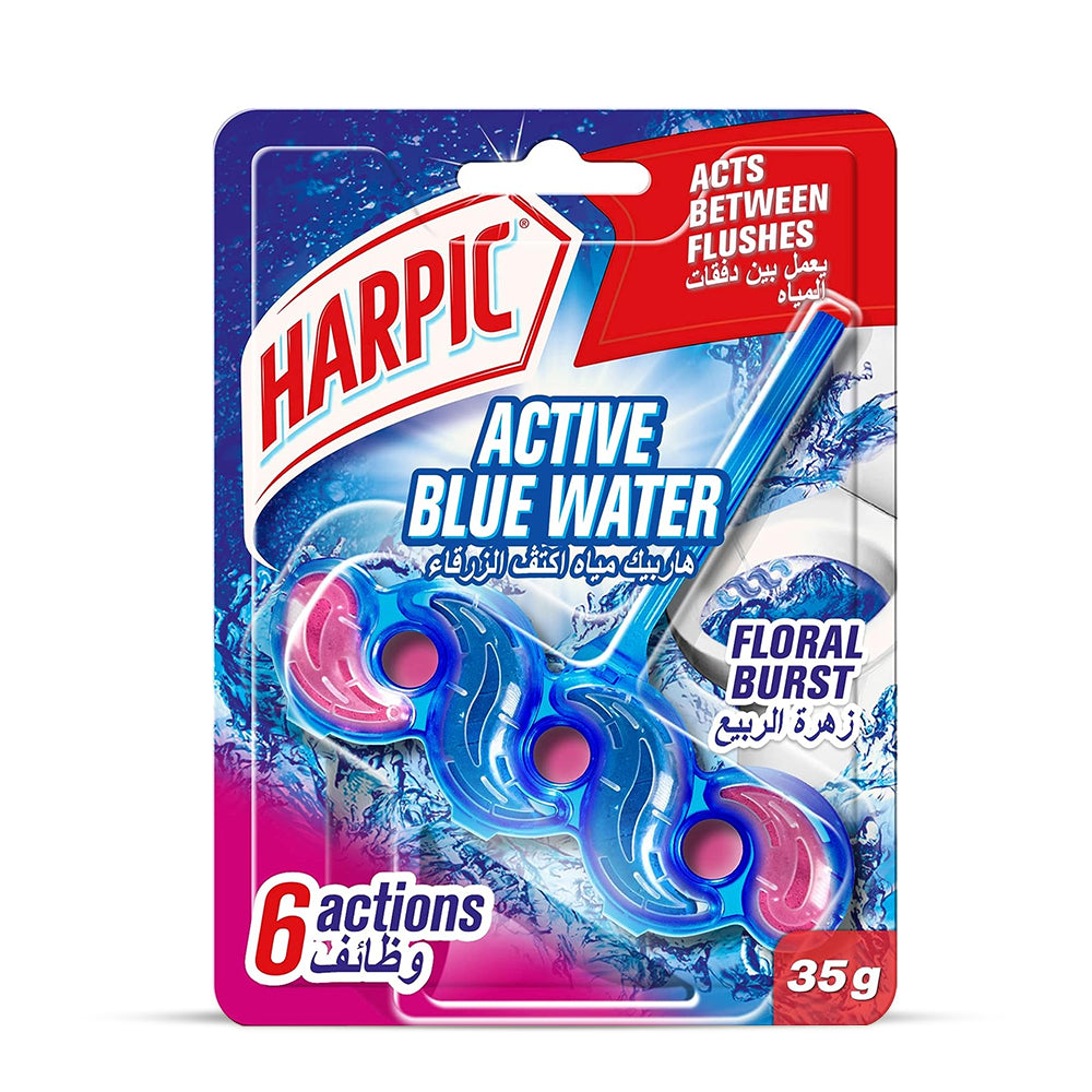 Harpic ITB Blue Floral 35G