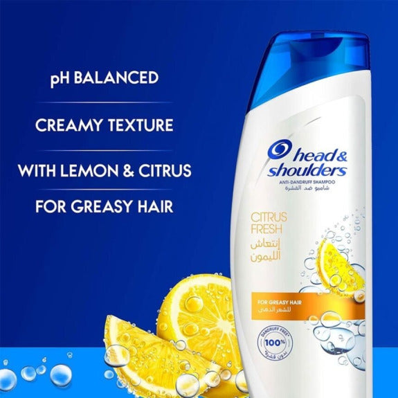 HEAD & SHOULDER SHAMPOO CITRUS FRESH 190ML
