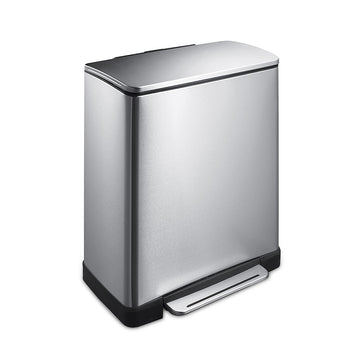 إيكو الفولاذ المقاوم للصدأ خطوة مزبلة E مكعب | 50 لتر