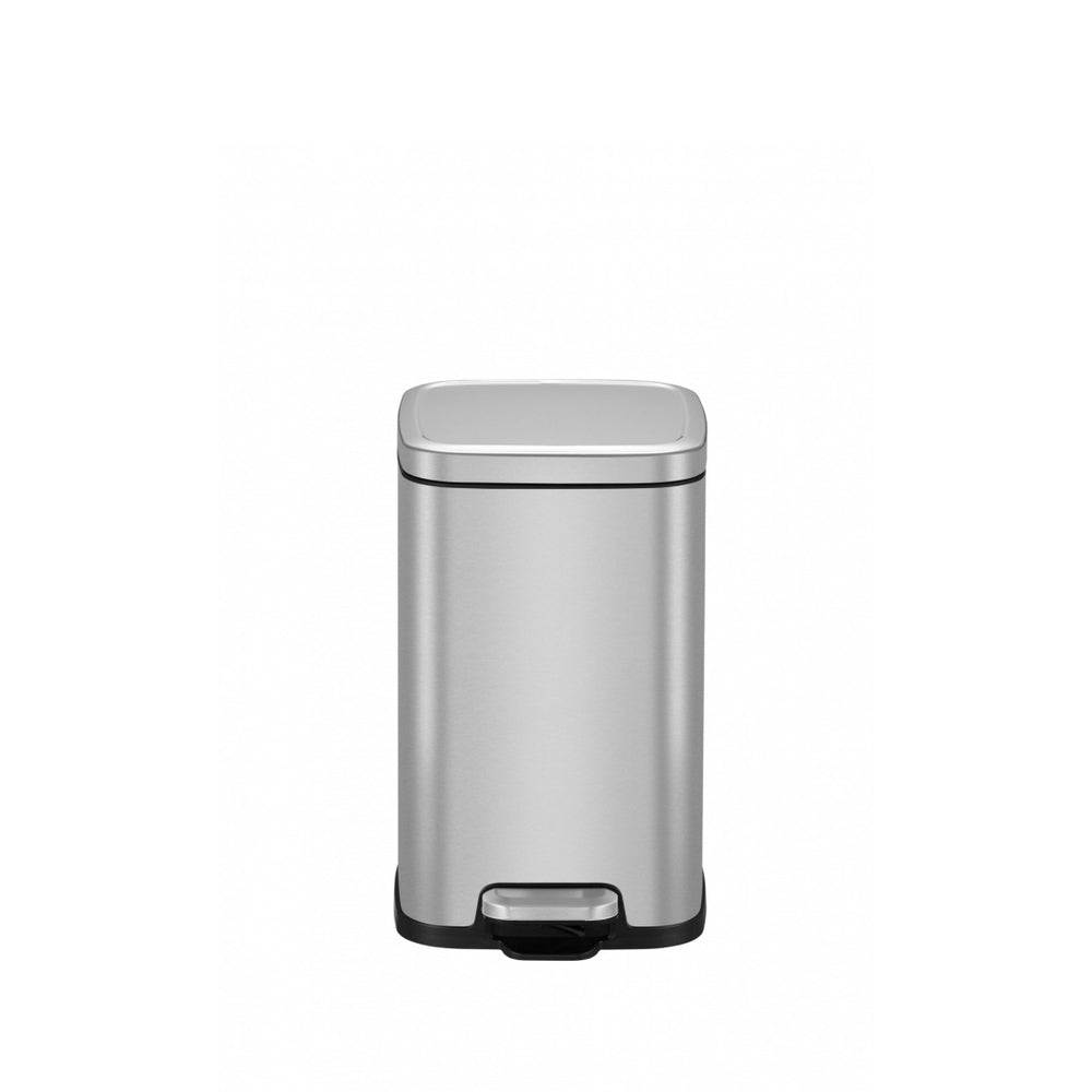 Dustbin Steel 20L Square Soft Close EKO