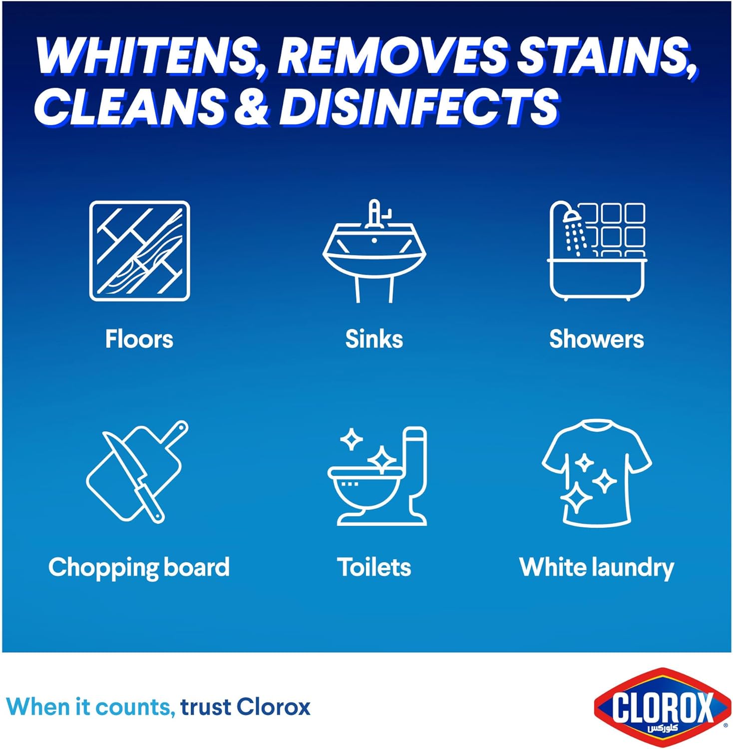 Clorox Orange Gallon 1.89L