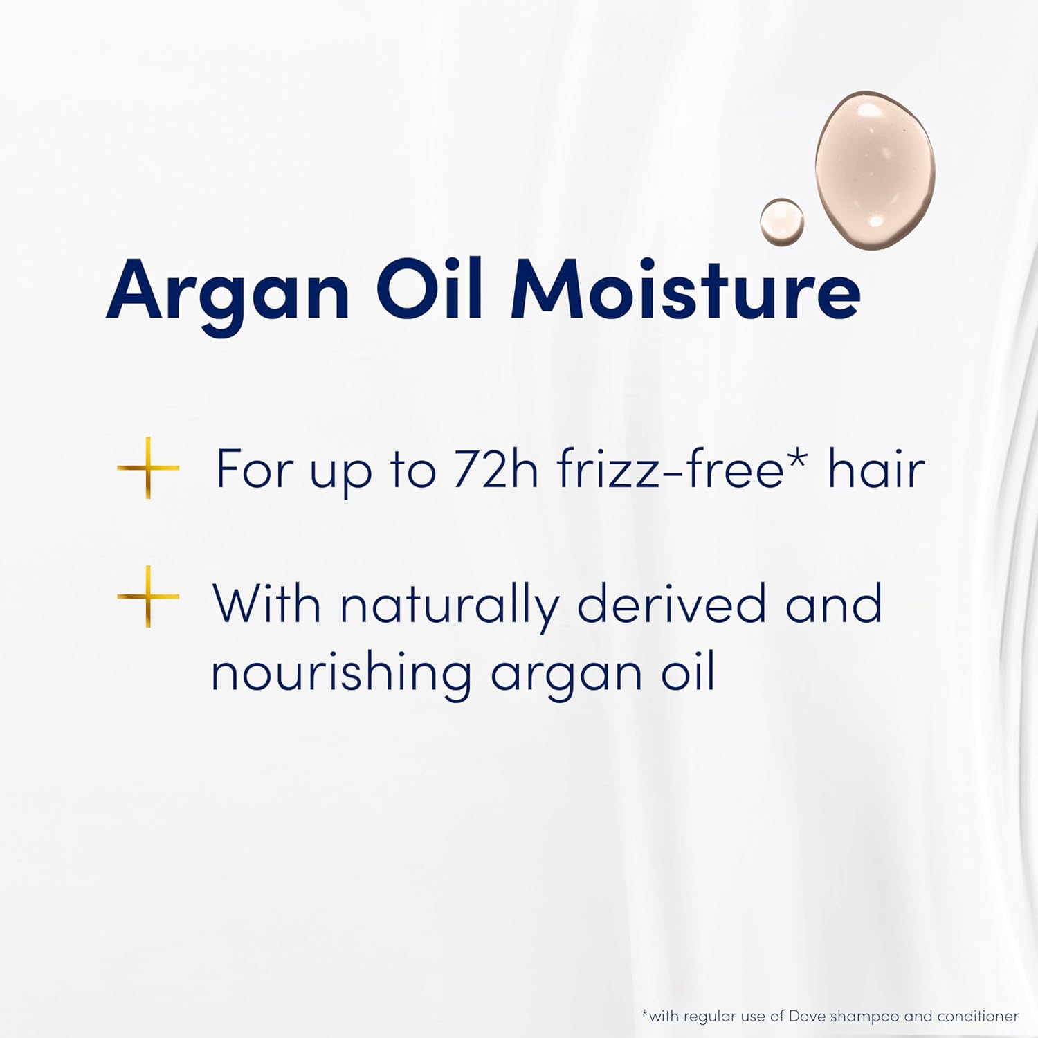 DOVE SHAMPOO ARGAN OIL 400ML