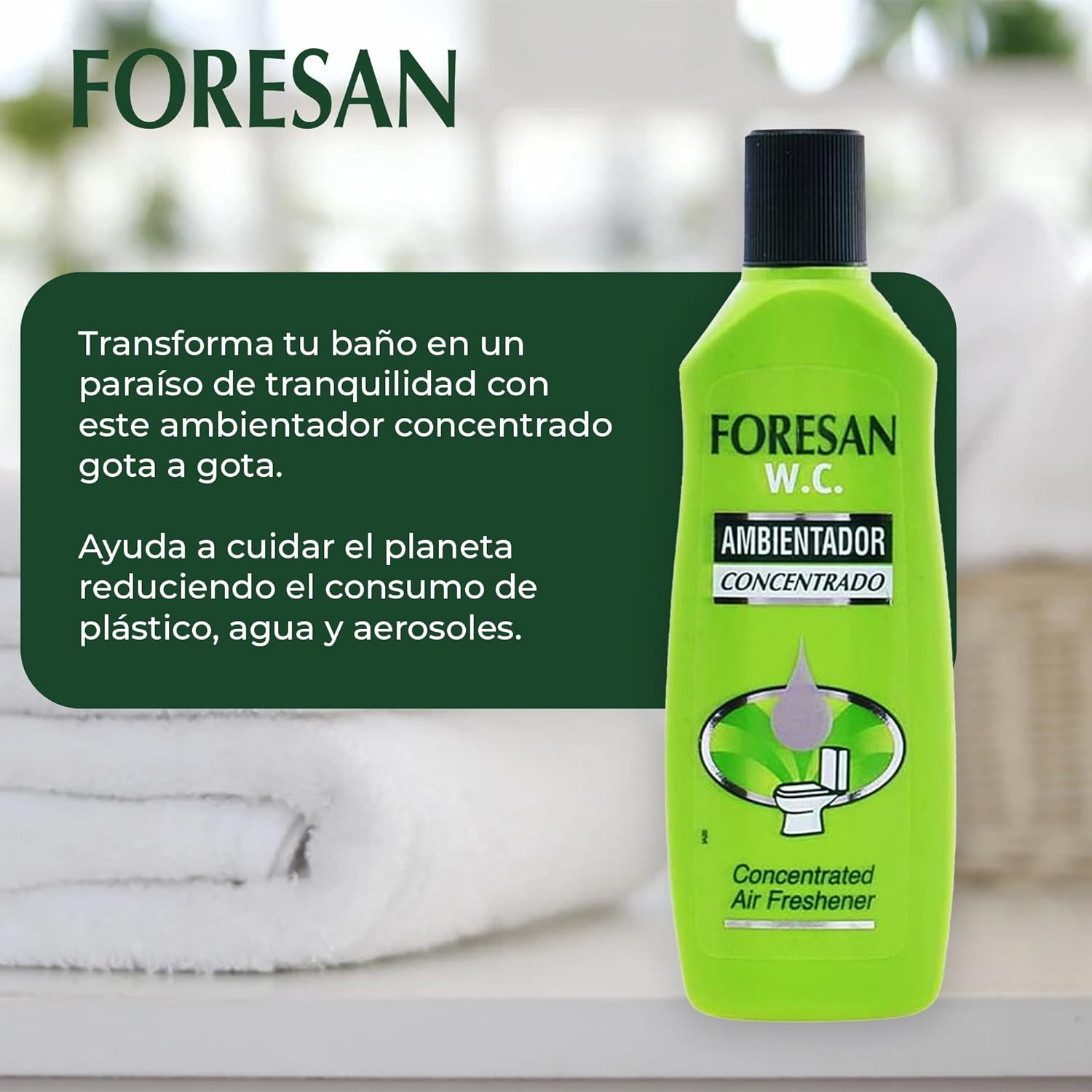 Foresan Concentrated Air Freshner 125ml W.C