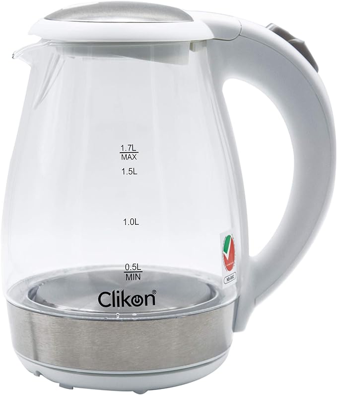 Clikon ELECTRIC KETTLE- GLASS BODY WITH LED