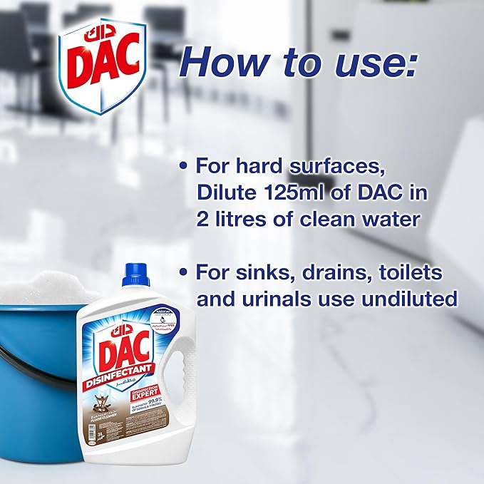 DAC Disinfectant Bakhour 5L-Pack of 3