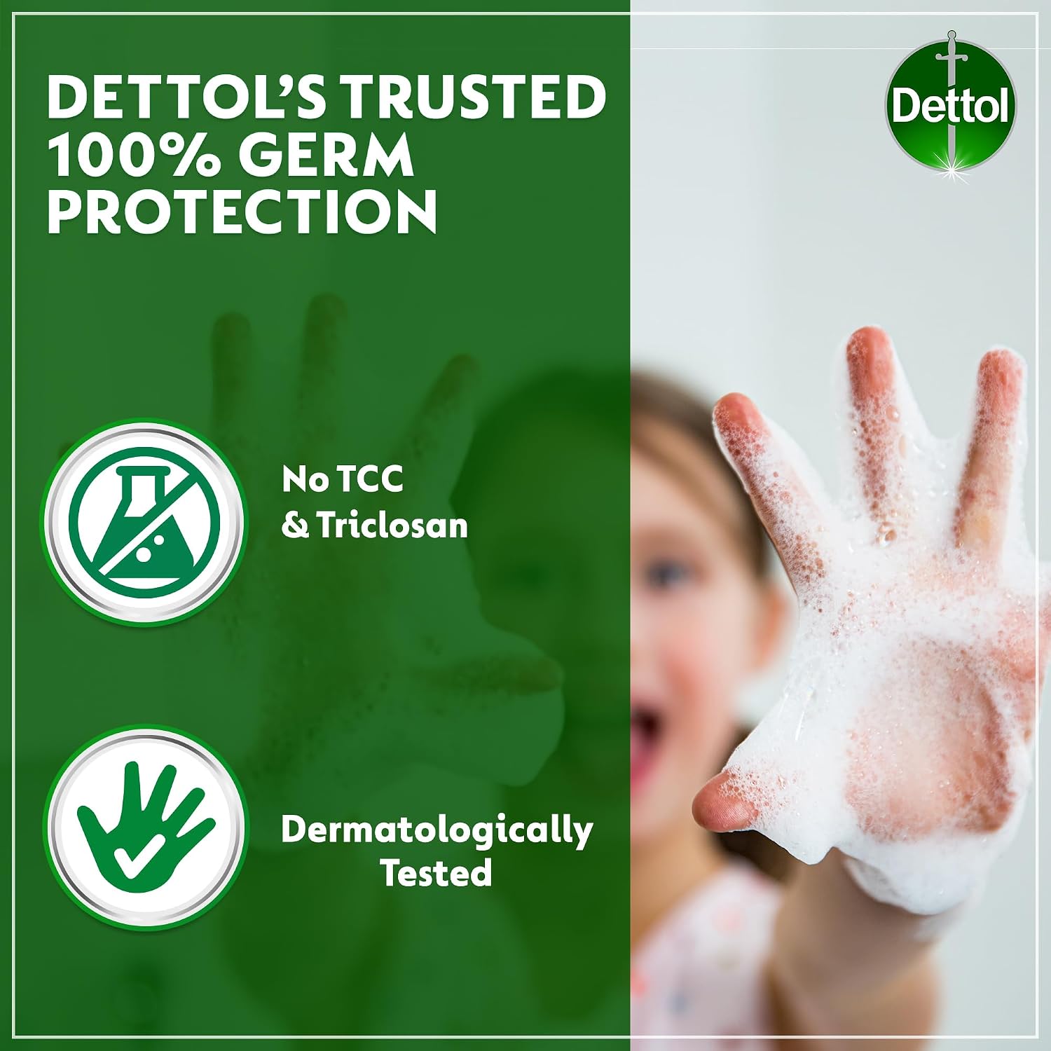 Dettol Skincare Liquid Handwash Pump, Rose & Sakura Blossom Scent, 200ml x 2 + 1L Refill