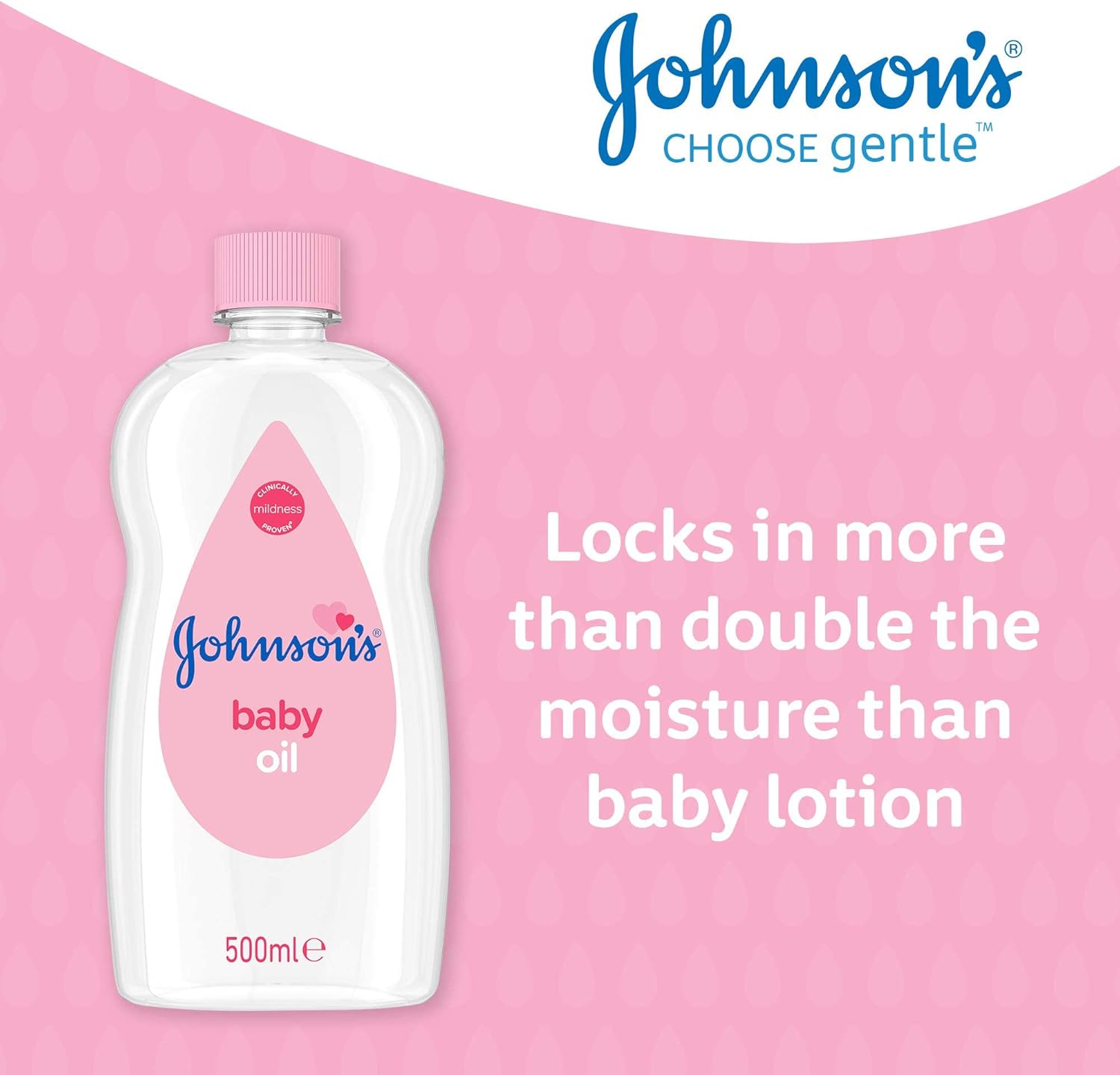 Johnson's Baby Oil 500Ml