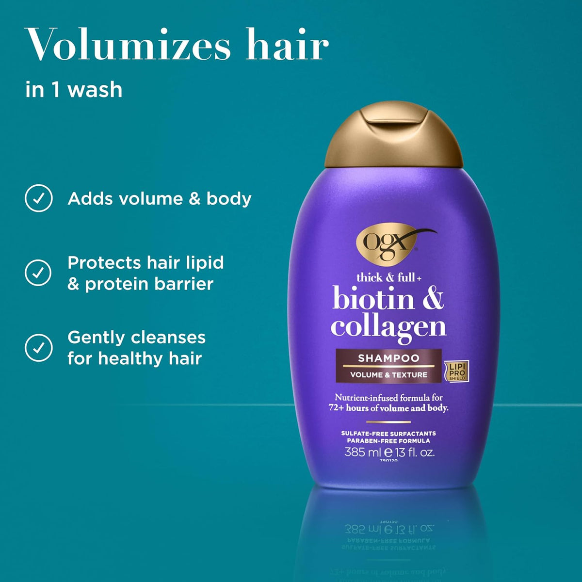 OGX Biotin & Collagen Shampoo 385ml