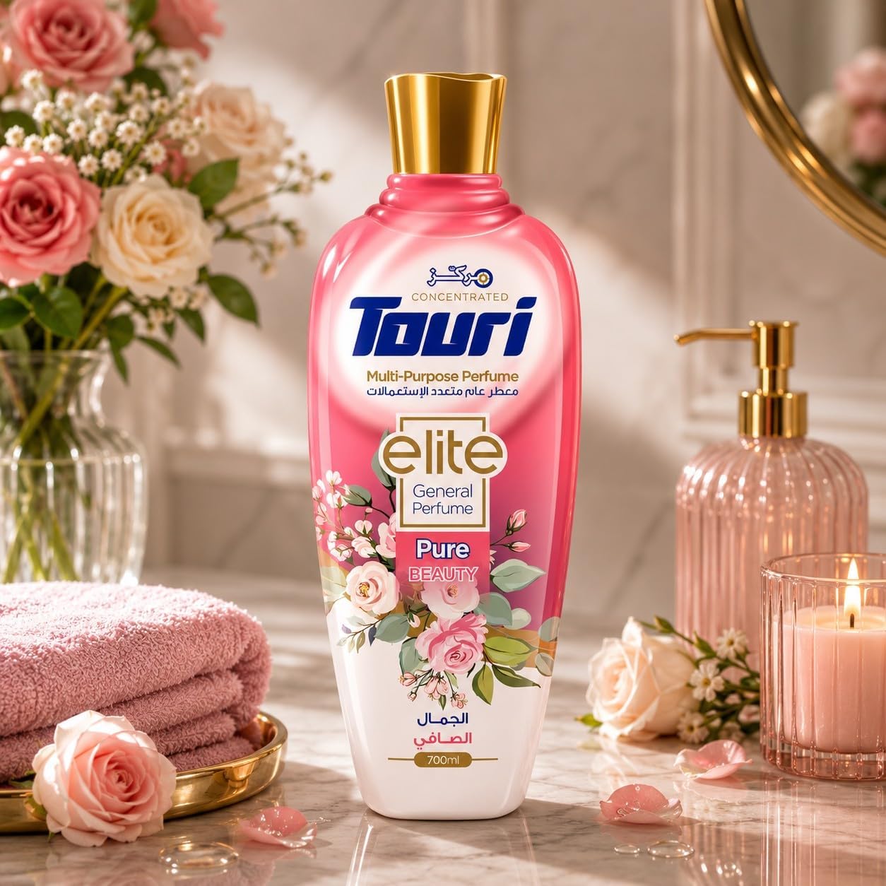 Touri elite genral perfume pure beauty 700ml