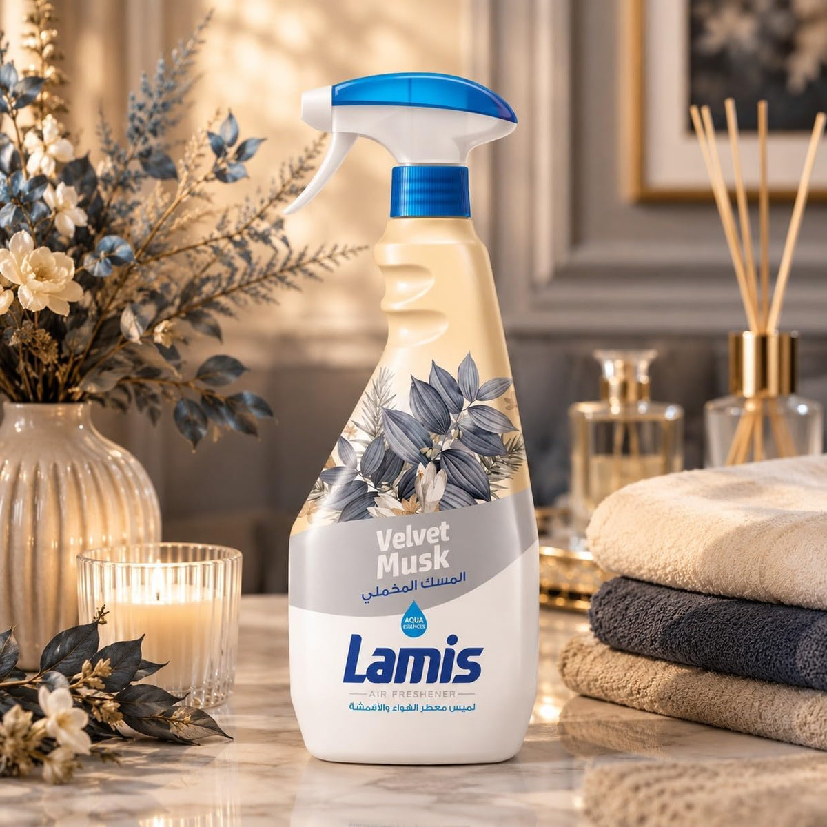 Lamis Fabric And Air Freshener 450 ml Musk
