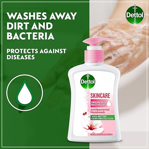 Dettol Hand Wash Skin Care Pump 200ML
