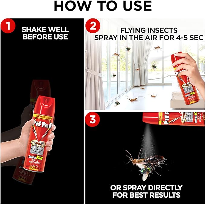 Pif Paf All Insect Killer 300ML (2+1)