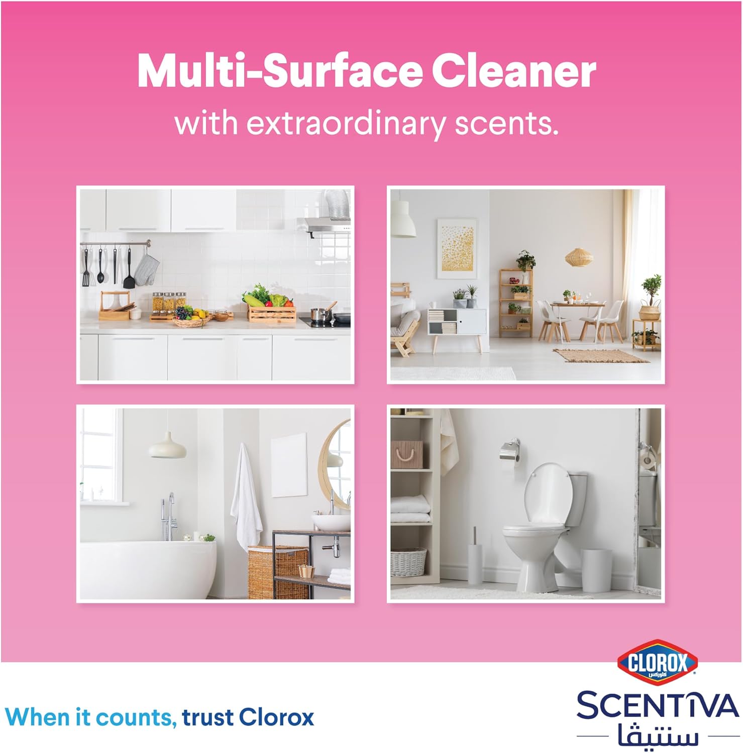 Clorox Scentiva 500ml Japanese Spring Blossom Pack of 12