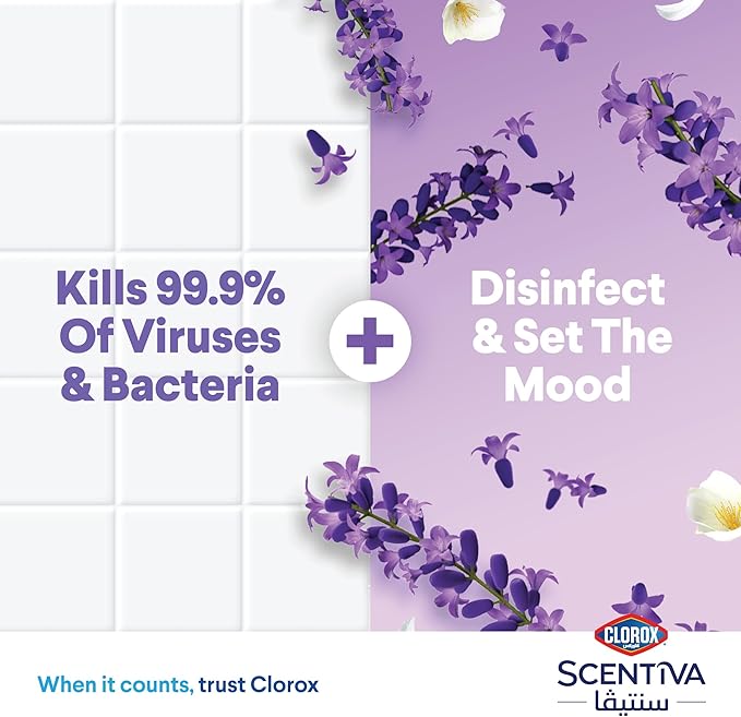 Clorox Scentiva 4.5L Tuscan Lavender   |   Pack of 4