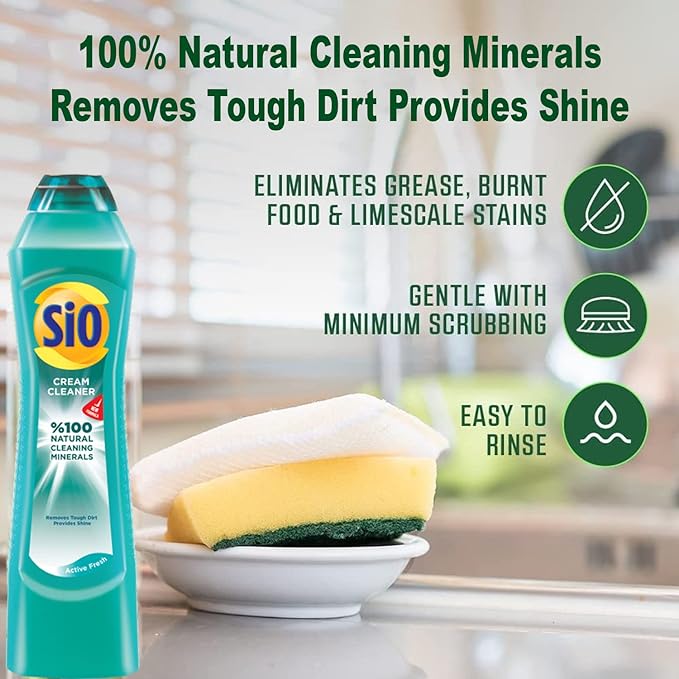 SIO Cream Cleaner Active Fresh 500ML