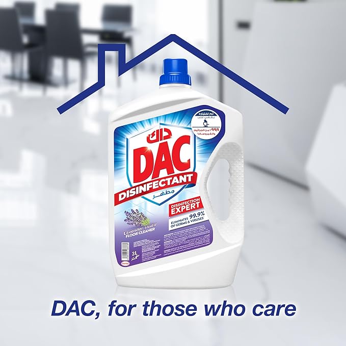 DAC Disinfectant Lavender 4.5L | Pack of 3